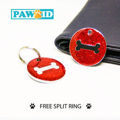 Deluxe Glittery Pet Tag Dogs