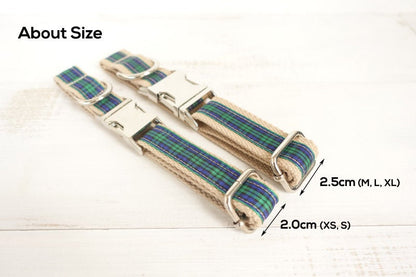 Scotland Design Dog Collar & Leash set