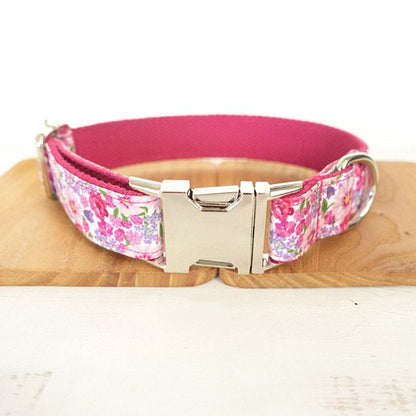 Floral Products Personalised Dog Collar