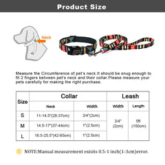 Custom Geometric Pattern Comfy Dog Collar