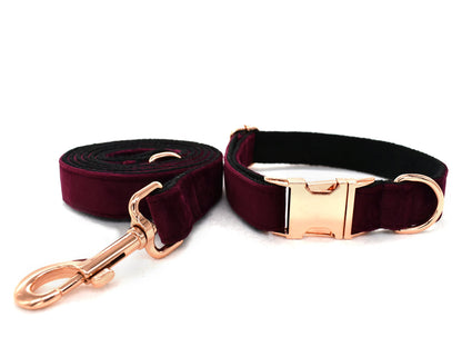 Personalised Velvet Collar Bowtie combo