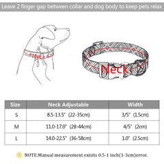 Vibrant Diamond Pattern Dog Collar