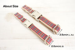 Scotland Design Dog Collar & Leash set