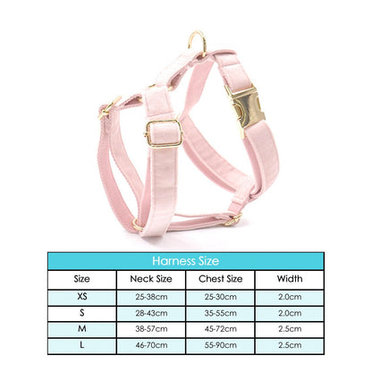 Custom Girl Baby Pink Dog Collar Set
