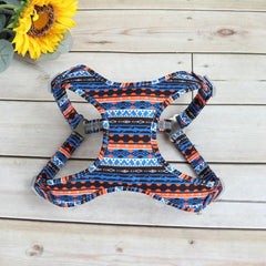 TRIBAL STYLE Dog Collar, Leash, Poop Bag Holder, Matching Harness