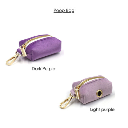 Personalised thick velvet dog collar mix and match combo