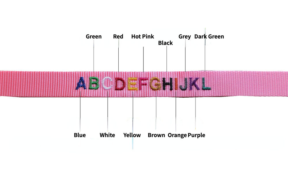 Personalised Reflective Lightweight Dog Collar, 13 Colors, Small to Large Dogs